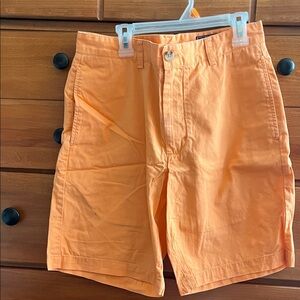 Vineyard Vines Men's Orange Flat Front Shorts